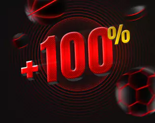 +100% bonus on your first deposit